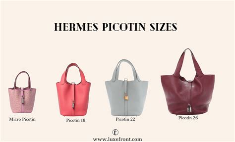 hermes picotin 22 grey|Hermes picotin size chart.